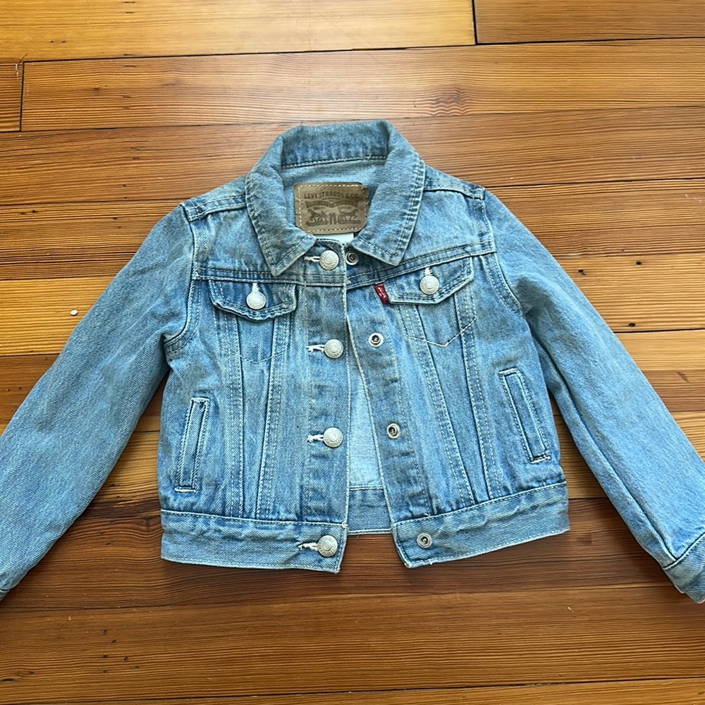 Levi’s custom embroidered jean jacket